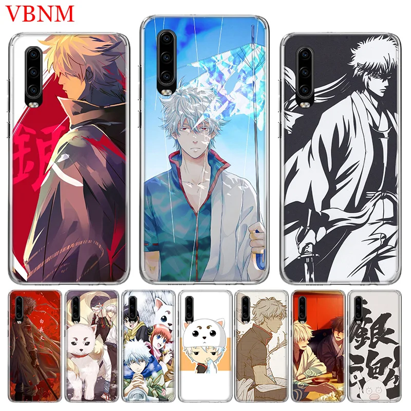 

GINTAMA Animes Special Soft Phone Case For Huawei P30 P20 Mate 20 10 Pro P10 lite P Smart + Plus Z 2019 Customized Cover Cases