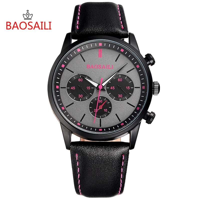 

BAOSAILI 1044 New Design Women Minimalist Sport Watches Fashion Quartz Watch Creative Neutral wristwatch Relogio Male 20