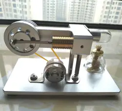 Научный эксперимент на день рождения подарки для паровых двигателей микро-металла модель двигателя Стирлинга генераторов
