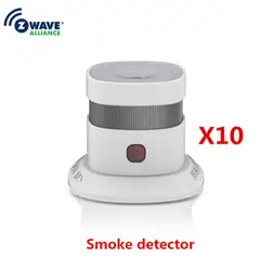 Heiman 10 шт. цена акции датчик дыма ZigBee smart анти-пожарной сигнализации Дым сенсор с CE Рош EN14604 утвержден