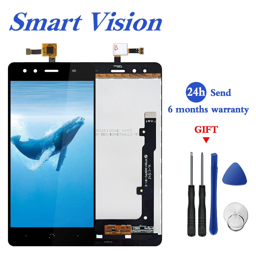 

For BQ Aquaris X5 LCD Display+Touch Screen LCD Digitizer Glass Panel Replacement LCD Panel Tactil For BQ X5