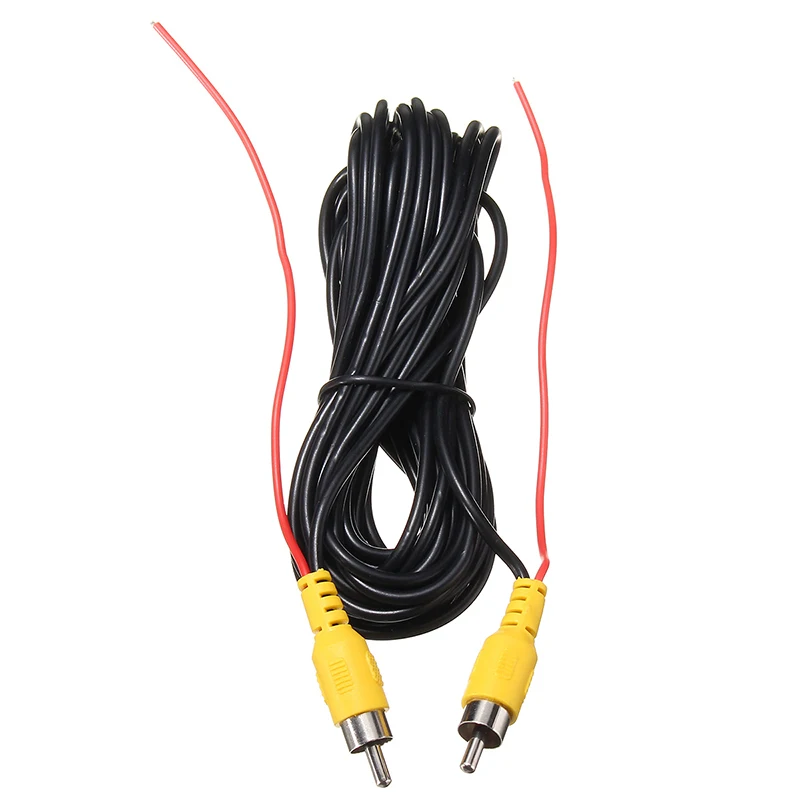 Дешевый 12 м RCA к RCA мужчинами AUX аудио кабель HiFi Динамик видео аудио видео кабель для автомобиля сзади камера DVD CD плеер ТВ коробка