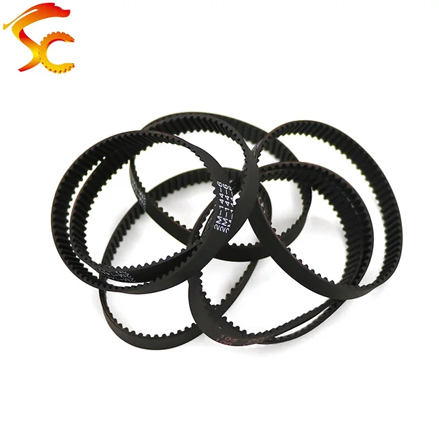 

1pcs S2M timing belt Perimeter 144 160 192 200 204 212 224 width 3/ 6/9/10/12mm Teeth 72 80 96 100 102 106 112 S2M timing pulley