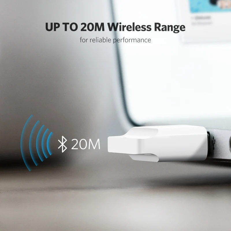 USB Bluetooth передатчик Ugreen приемник 4 0 адаптер ключ aptx беспроводные наушники ПК