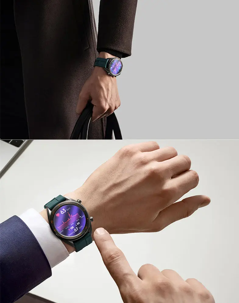 Хохлатые huawei watch gt active для huawei watch GT ремешок 9 H HD закаленное стекло экран защитная пленка часы аксессуары