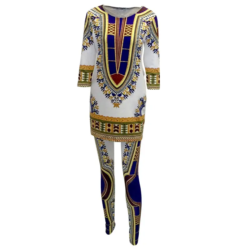 H&D African clothing African dashiki clothes leisure leisure two sets Pants coat Woman printing clothing