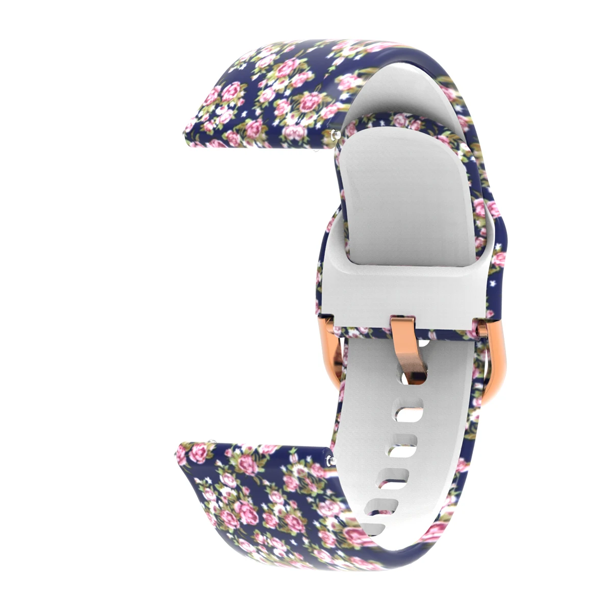Fashion 20mm Camo Silicone Watch Strap Band For Garmin Vivoactive 3 Smart Watch Replacement Bracelet Wrist band strap girl Women