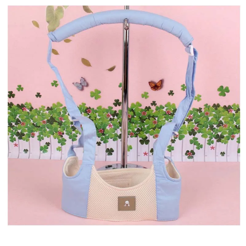 New Cotton Baby Toddler With Mesh Thin Section Basket Type Strap Learning Walking Safety Assistant Traction Belt Belt Walker
