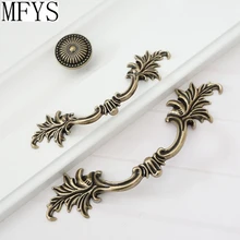 3'' 3.75 Dresser Knobs Pulls Drawer Pull Handles Antique Bronze Cabinet Door Knob Handle Pull French Furniture Hardware 76 96mm antique bronze tone quincunx drawer cabinet desk door pull handle knob furniture hardware 3 2cm x 2 9cm 10pcs