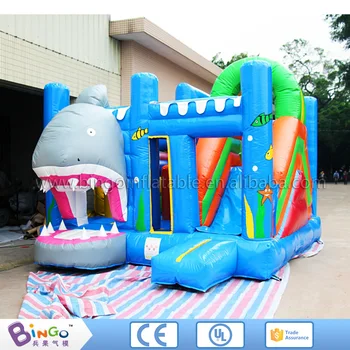 

Toys and Games Outdoor inflatable jumping trampolines bouncer slide for children