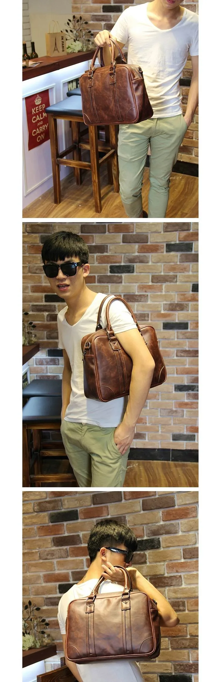 Новая модная кожаная сумка, мужская сумка через плечо известного бренда, мужские сумки-мессенджеры, модные мужские дорожные сумки, портфель для ноутбука 14