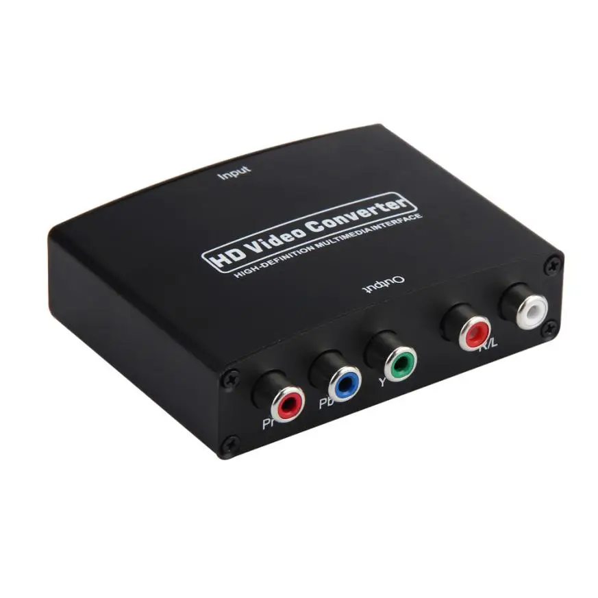 

HL 2017 Newest HD Video Converter 1080P HDMI Switch Ethernet To Video Component Adapter oct17