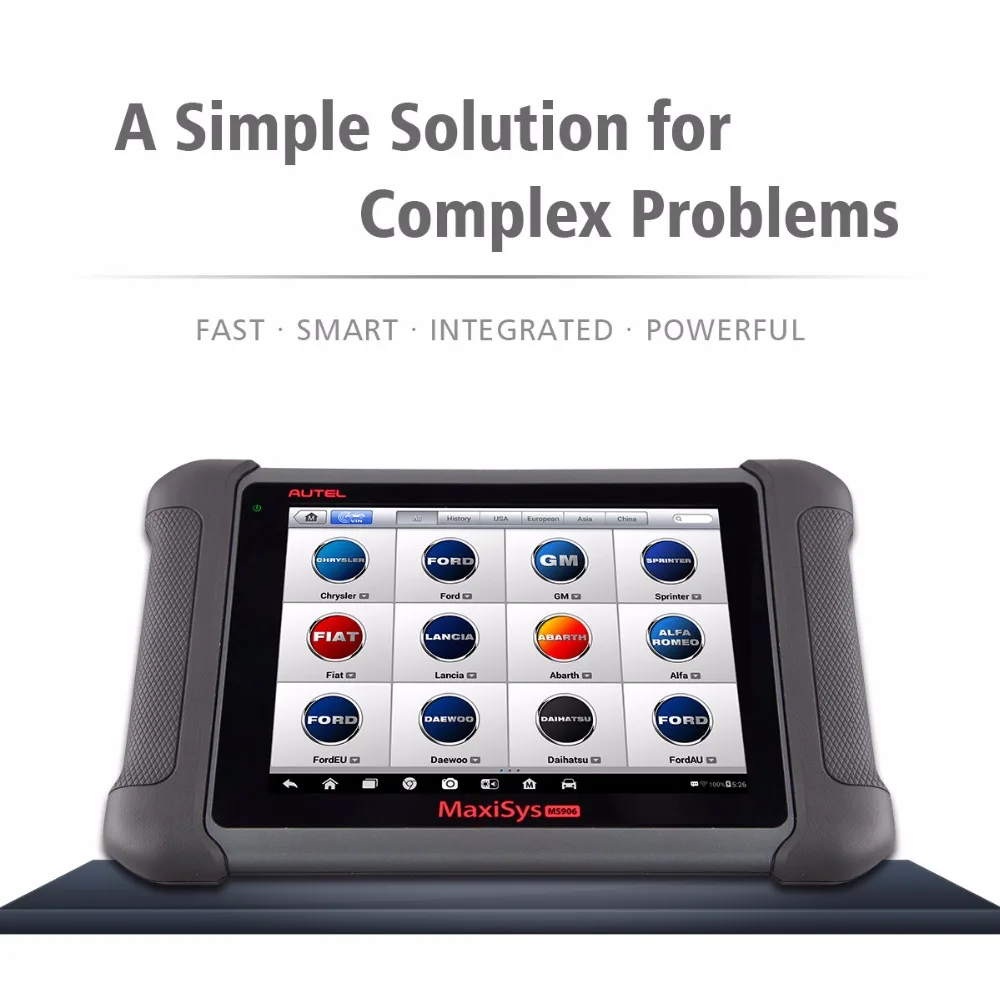 Autel MaxiSys MS906 Автомобильная диагностическая система мощная чем MaxiDAS DS708 и DS808