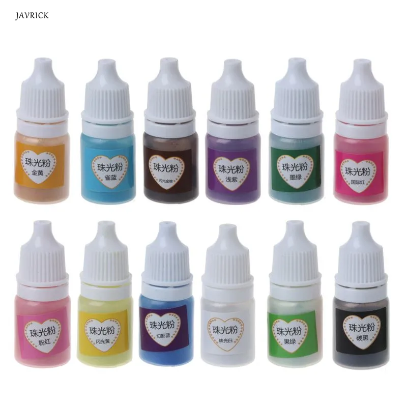 

5ml Slime Dye Powder Mica Pearl Pigments Colorants For Soap Candle Resin Jewelry