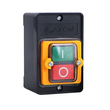 

On-Off I/O Start Stop Waterproof Push Button Pushbutton Switch 10A 380VAC