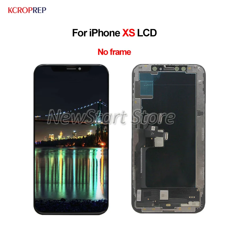 100% Tested For iPhone XS LCD Display Touch Screen Digitizer Assembly 5.8 No Frame For iPhone X S lcd Replacement Accessory