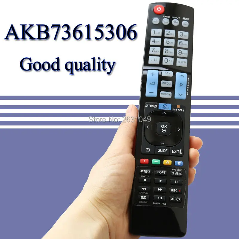 

LEKONG TV Remote Control for LG AKB73615306 42LS575T LED tv remote Compatible for AKB72615379 AKB72914202 controle remoto