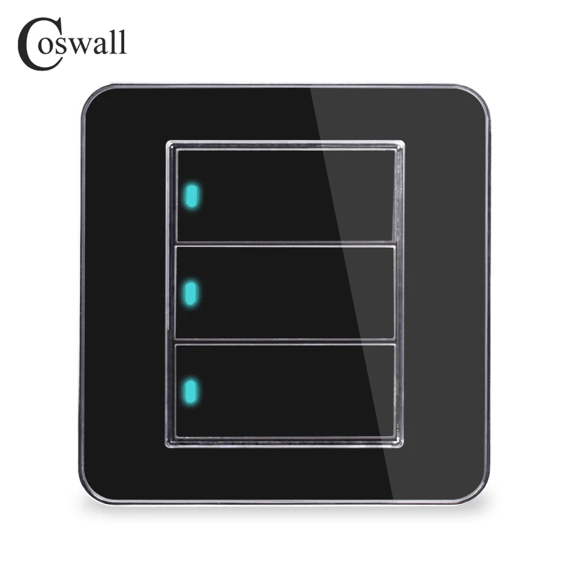 Coswall Абсолютно Новое поступление 3 комплекта 1 способ случайный клик вкл/выкл