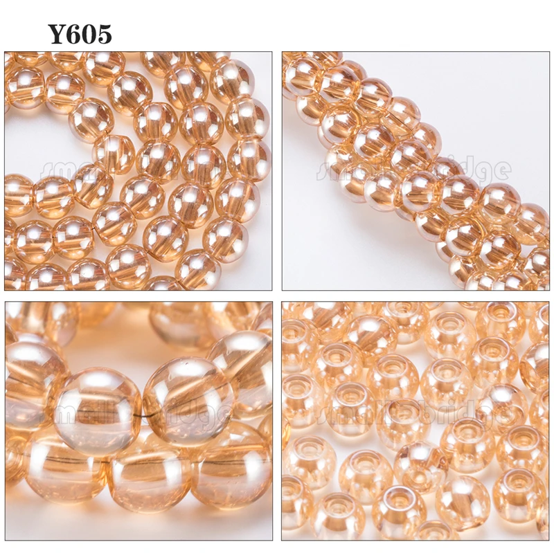 Glass Big Hole Beads (5)