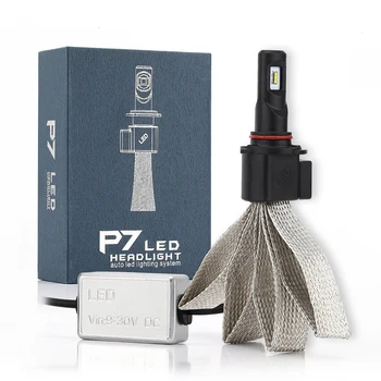 

2 X P7-9005 Car Truck Headlight Bulb LED 30W 4800LM DC 9V-30V Purple Copper Waterproof IP68 6000K Cold White SUV RV ALL IN ONE