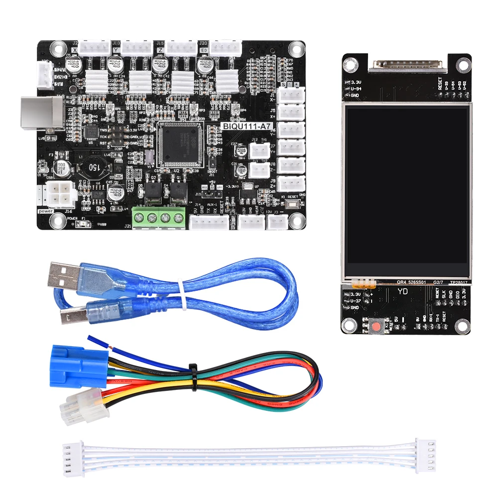 3D Printer Parts 32 Bit Controller Main Board ARM 32 Bit Mainboard control TFT 2.8 screen RepRap MKS GEN V1.4 for BIQU Magician 3D Printer Parts 32 Bit Controller Main Board ARM 32 Bit Mainboard control TFT 2.8 screen RepRap MKS GEN V1.4 for BIQU Magician