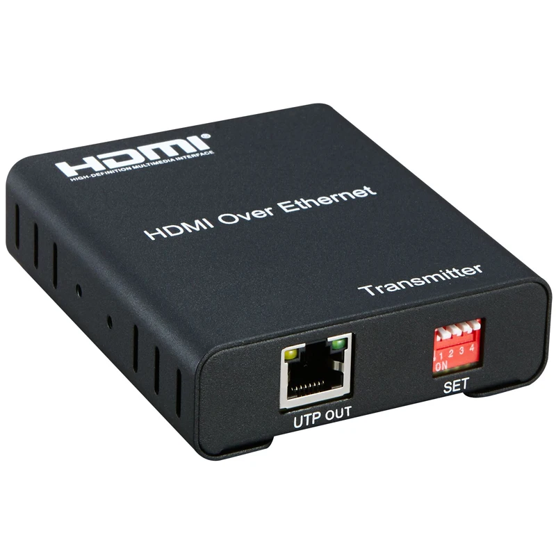 HDMI удлинитель матричный hdmi-коммутатор разветвитель по Cat5e/6 кабель до 120 м TCP/IP совместимый(HDMI удлинитель отправителя или приемника