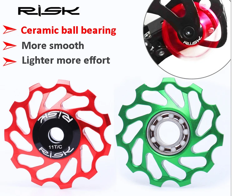 1 шт. керамический шкив для заднего переключателя передач 41 мм|bearing wheel hub|wheels
