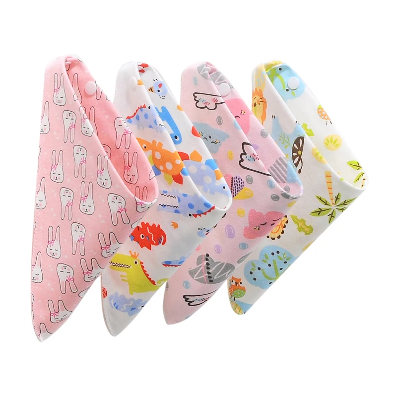 Детский нагрудник 8 шт./упак. хлопок детские нагрудники|baby cotton bibs|cotton bibbaby babador |