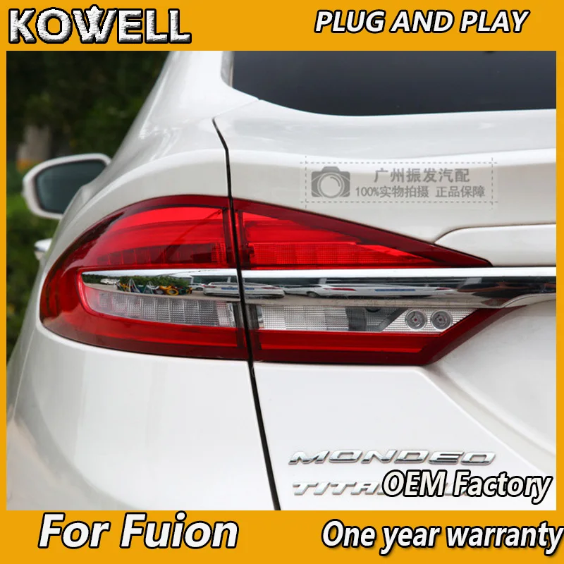 KOWELL стайлинга автомобилей для Ford Mondeo Fusion задние фонари 2017 2018 2019 светодиодный