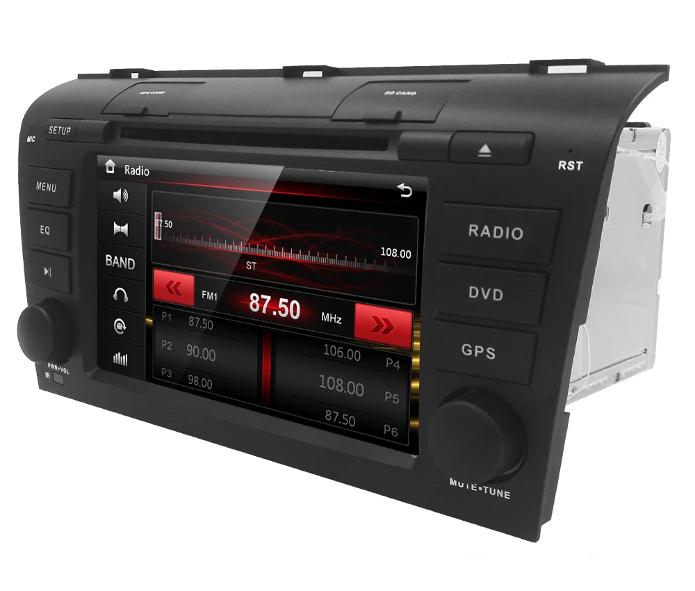 7 &quotавтомобильный DVD плеер с GPS аудио Радио стерео USB/SD AUX BT/TV Canbus автомобильный