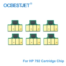 Для hp 792 чернильный картридж чип новое обновление чип для hp Designjet L26100 L26500 L28500 латекс 210 260 280 принтер(BK C M Y LC LM