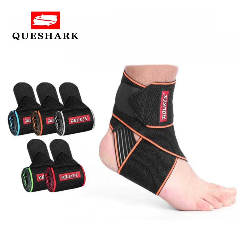 

1pc Silicone Ankle Support Strap Basketball Football Professional Adjustable Ankle Sleeve Protection Ankle Brace Sport Safety