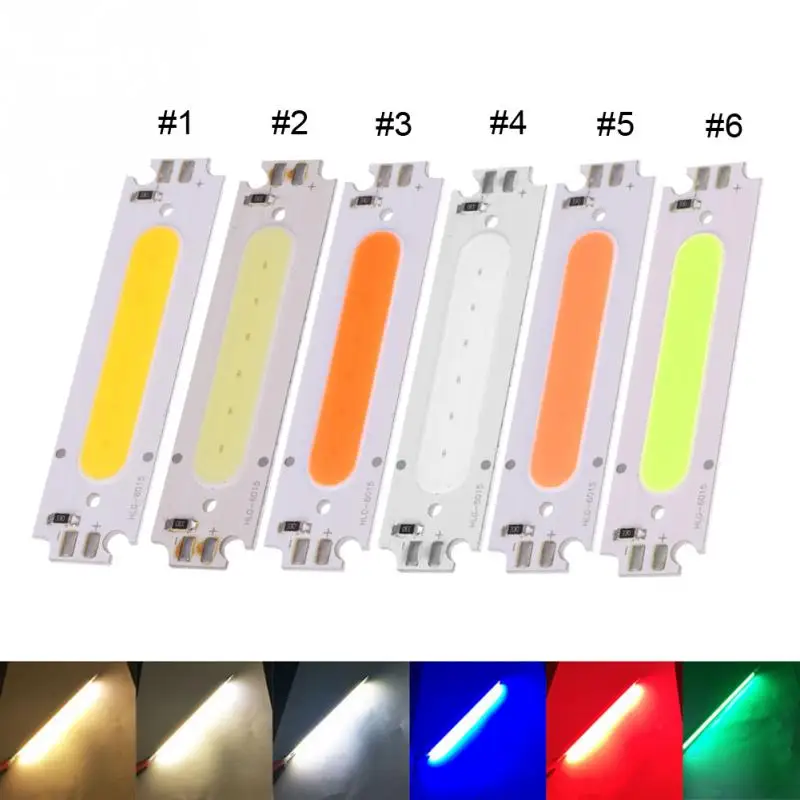 

10Pcs 12V 2W COB Chip Light Source Fits COB Lamp LED Chip Module Bulb Strip for DIY Car Lights LED Lamp Lighting Fixtures