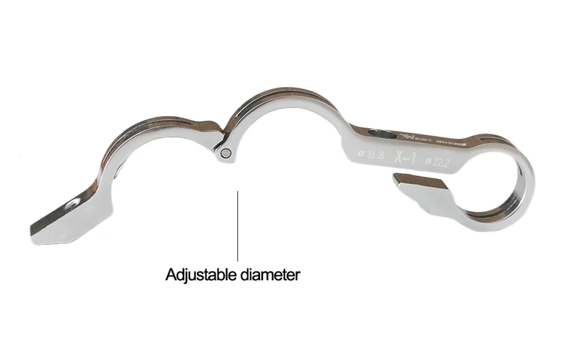 Top WEST BIKING Bike Light Extender Handle Bar Aluminum Extensions Mount Torch Clamp Lamp Holder Front Bike Bicycle Light Holder 3