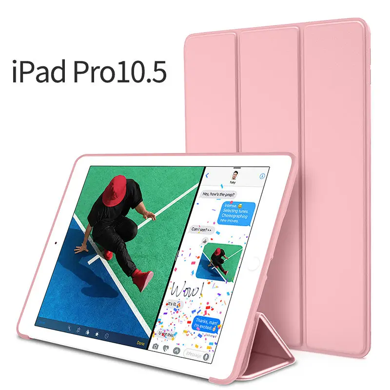 Кожаный чехол для нового Ipad Air3 2019 ультратонкий умный мягкие силиконовые чехлы Pro