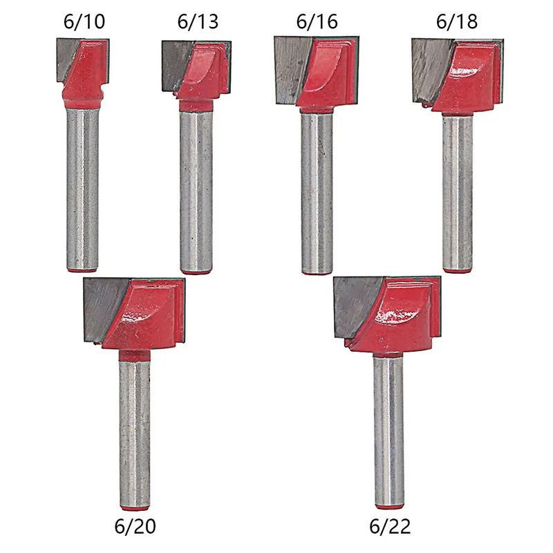 1/4 " Shank Carbide Tipped Cleaning Bottom Router Bit Cutter