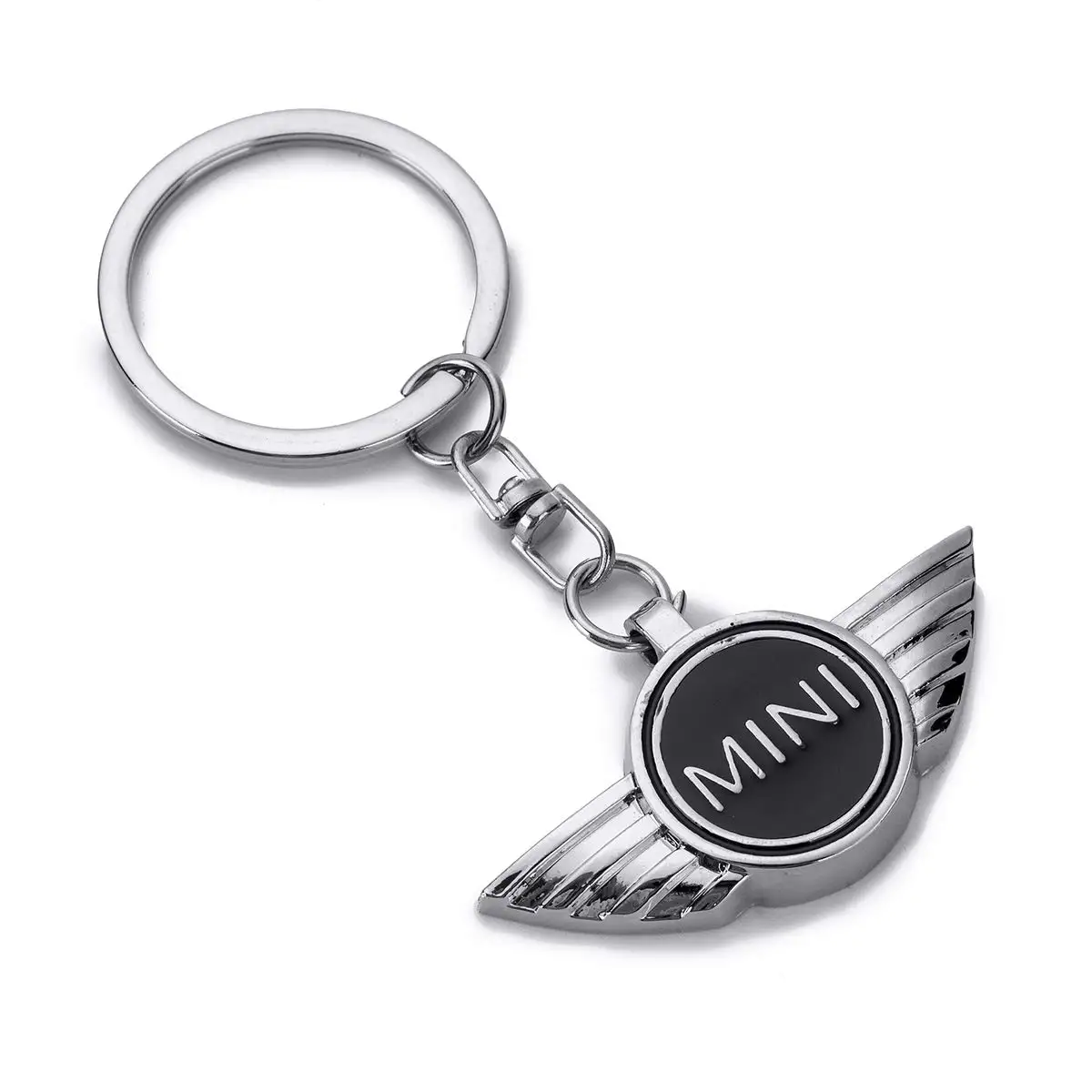 

3D Chrome Metal Key Chain Car Logo Key Ring, Best for Gift (Mini Cooper)