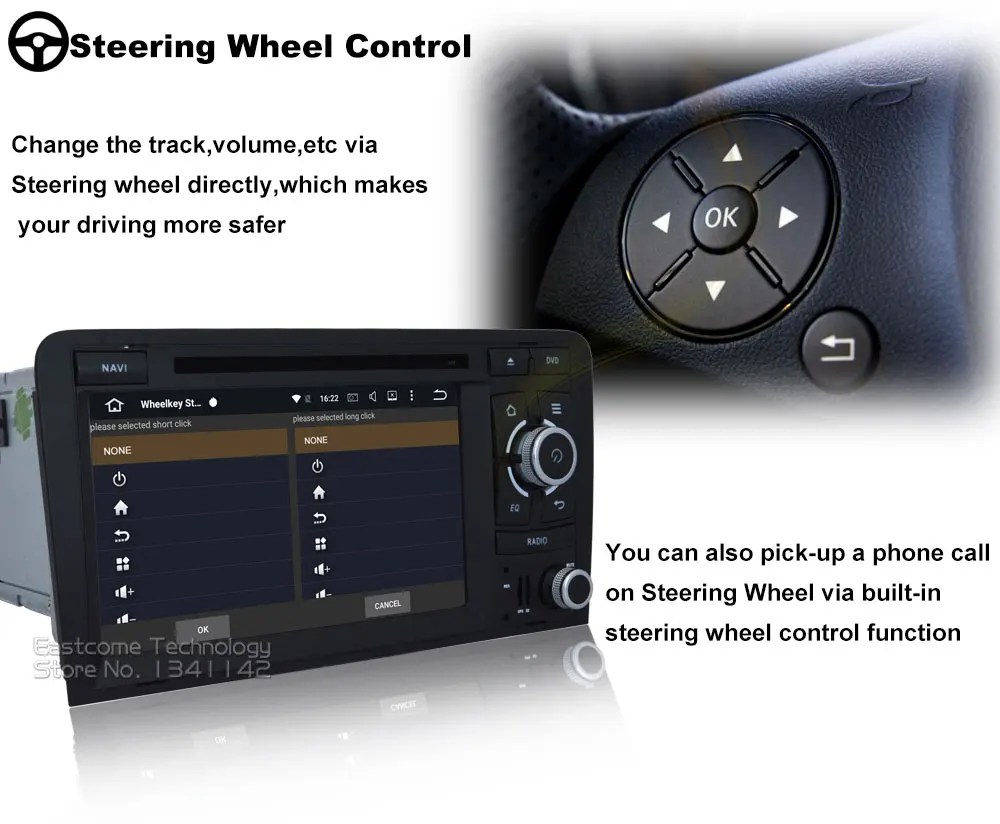 Top Octa Core 8 Core Android 6.0 Car DVD For AUDI A3 AUDI A3 S3 2003 2004 2005 206 2007 2008 2009 2010 2011 With Rear View Camera 13 Top Octa Core 8 Core Android 6.0 Car DVD For AUDI A3 AUDI A3 S3 2003 2004 2005 206 2007 2008 2009 2010 2011 With Rear View Camera 13