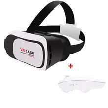 VR CASE 3D Video Glasses VR Headset VR box 2.0 Virtual reality Glasses for 3.5″-6.0″ Smart Phone+Bluetooth Remote controller