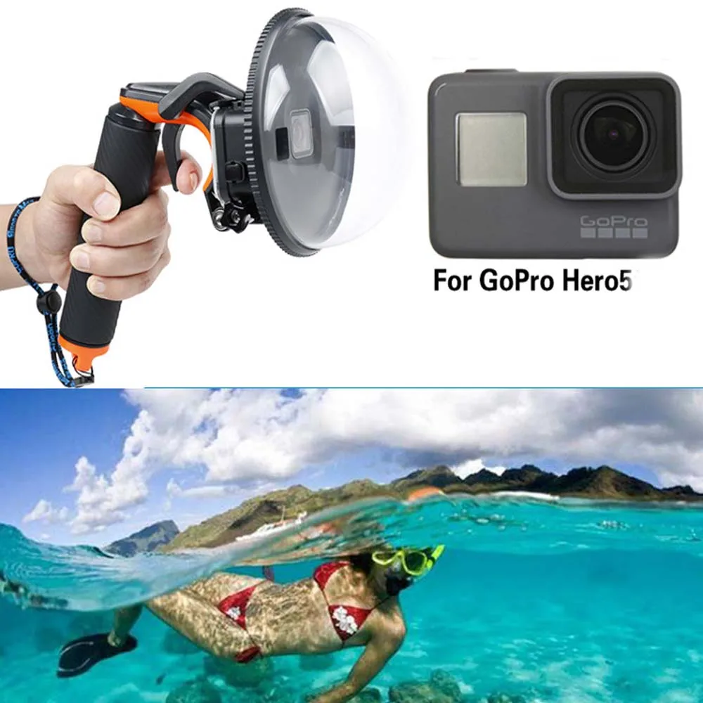 E3527-Waterproof Dome Port for Gopro-1