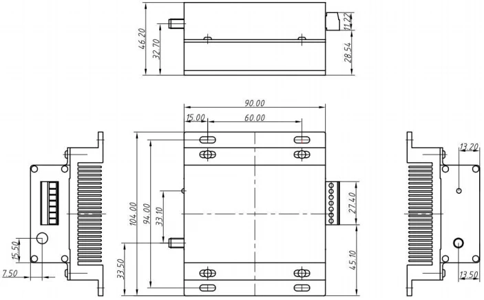 Mechanical dimension (mm)