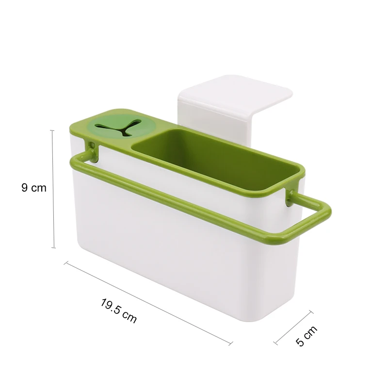 Самосливающаяся мойка, органайзер, щетка, ткань для очистки и губка, держатель для кухонного хранения, сушилка, черный, зеленый