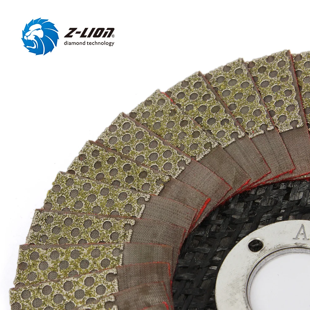 Disco Abrasivo Diamantato Z-LION Grana 60 | Per Smerigliatrice Angolare Su Pietra E Metallo - Foto 7