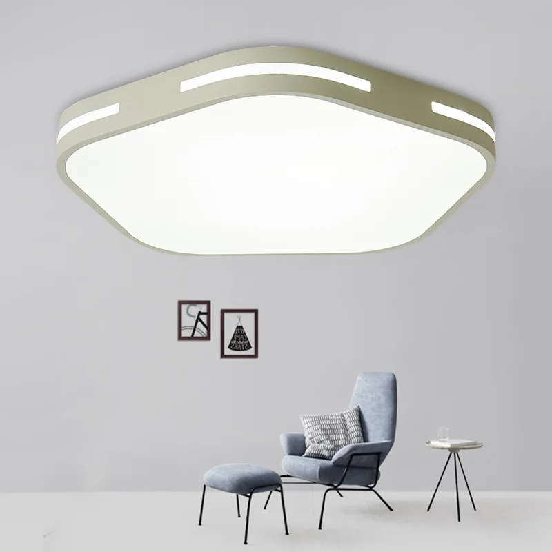 

Modern LED Ceiling Light Simple Decoration Fixtures for Study Dining Room Bedroom Living Room Balcony Ceiling Lamp AC90-265V