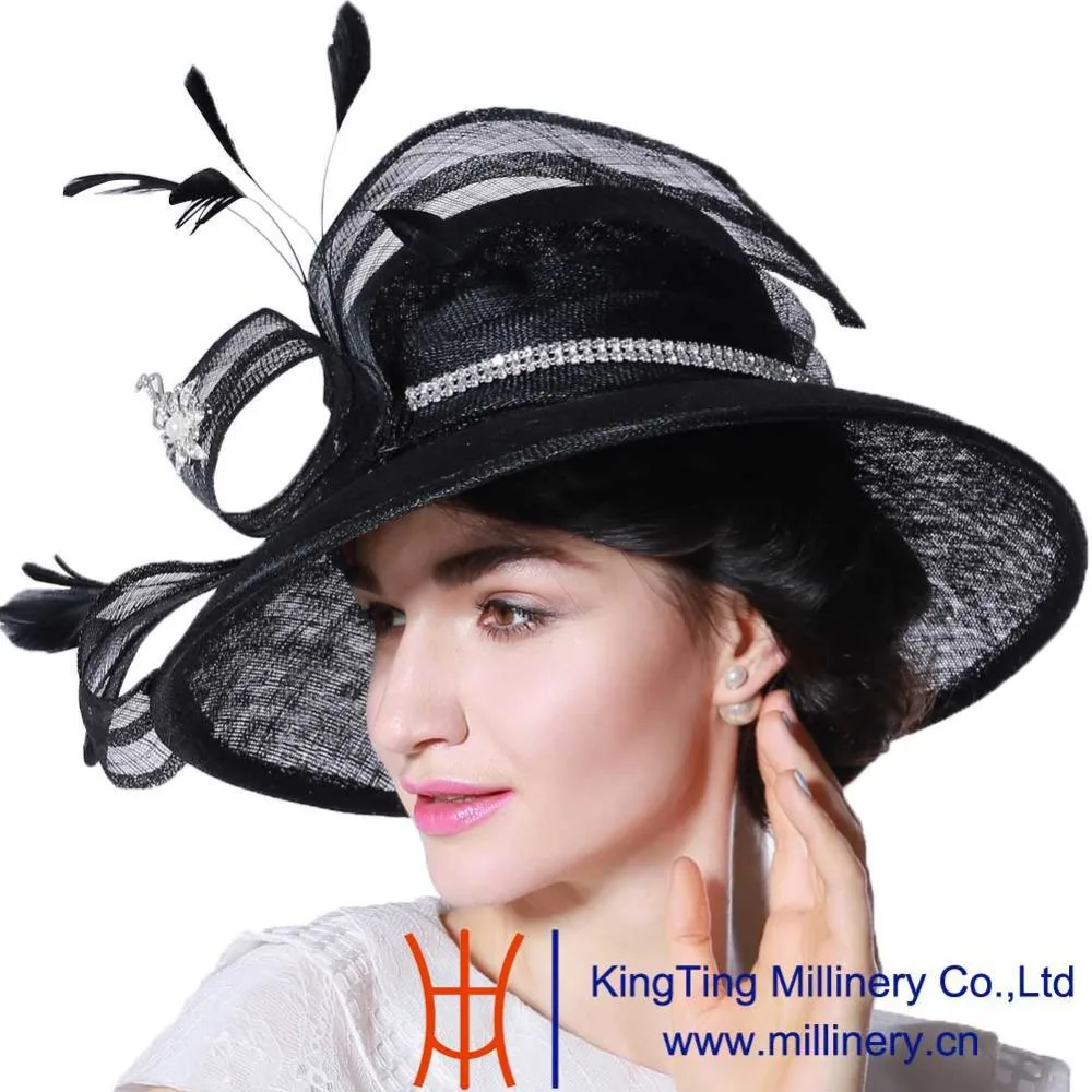 Fashion Sinamay Hats 100% Sinamay Noble 