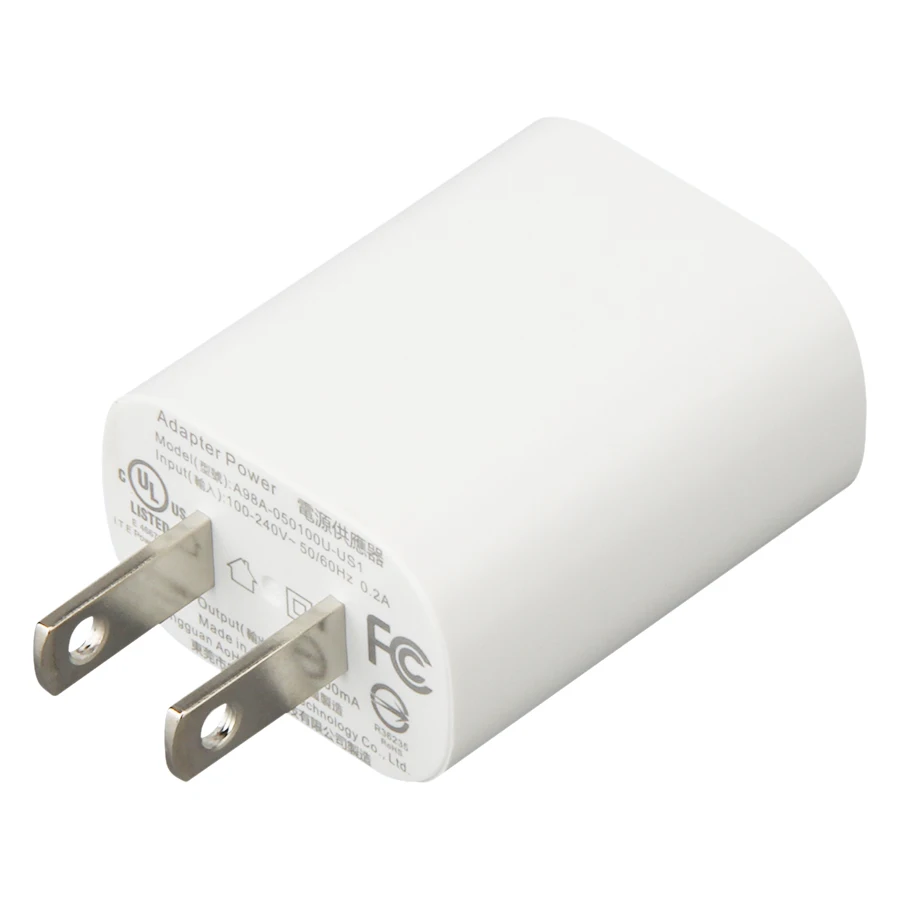 UL PSE BSMI FCC CB Сертифицированный US 5V 1A Android дорожный настенный держатель вилки USB зарядное устройство для смартфона, сотового телефона, быстрое микро USB зарядное устройство