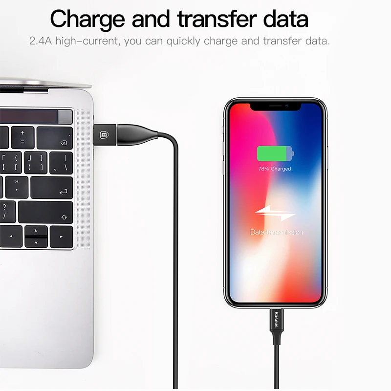 Baseus USB C OTG адаптер Type папа к Женский 3 0 конвертер для Samsung MacBook Xiaomi Huawei Nexus