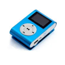 Свободный Корабль Высокое Качество МИНИ Clip Спорт Mp3-плеер С Micro TF/SD Карты Литиевая Батарея Слот Мини Музыкальный Проигрыватель MP3 2016 Новый
