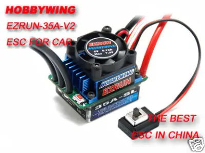 

EZRUN 35A BURST 190A Brushless ESC RC 1/10/12 Car Truck