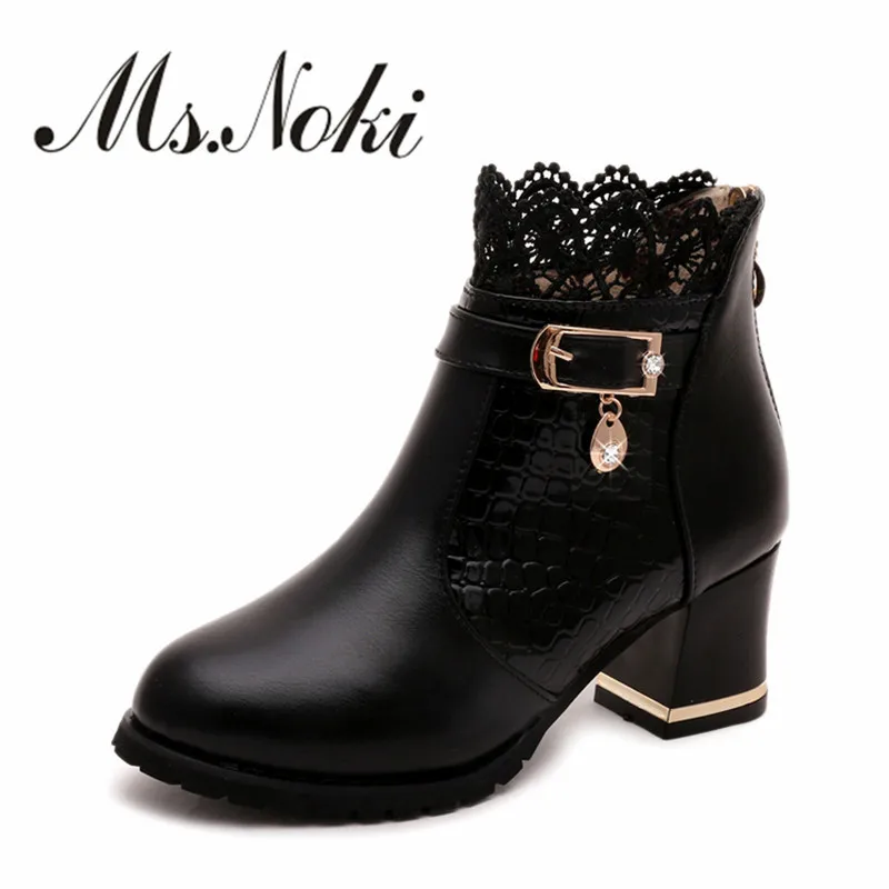 round toe heel booties